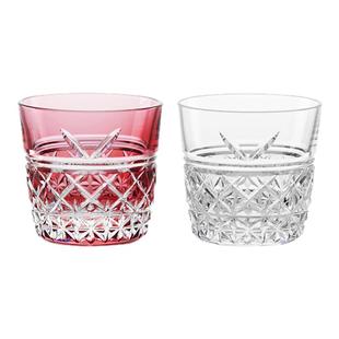 【26年生肖限量款】KAGAMI江户切子酒杯花纸绳清酒对杯子新婚马年