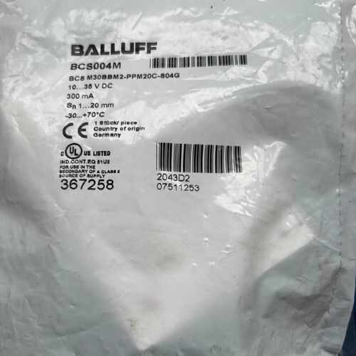 议价巴鲁夫 BCS004M BCS M30BBM2-PPM20C-S04G电容式接近开关