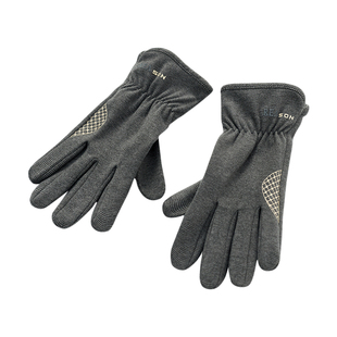 露手指男士开车驾驶手套春秋冬季骑电瓶车骑行薄款弹力保暖可触屏