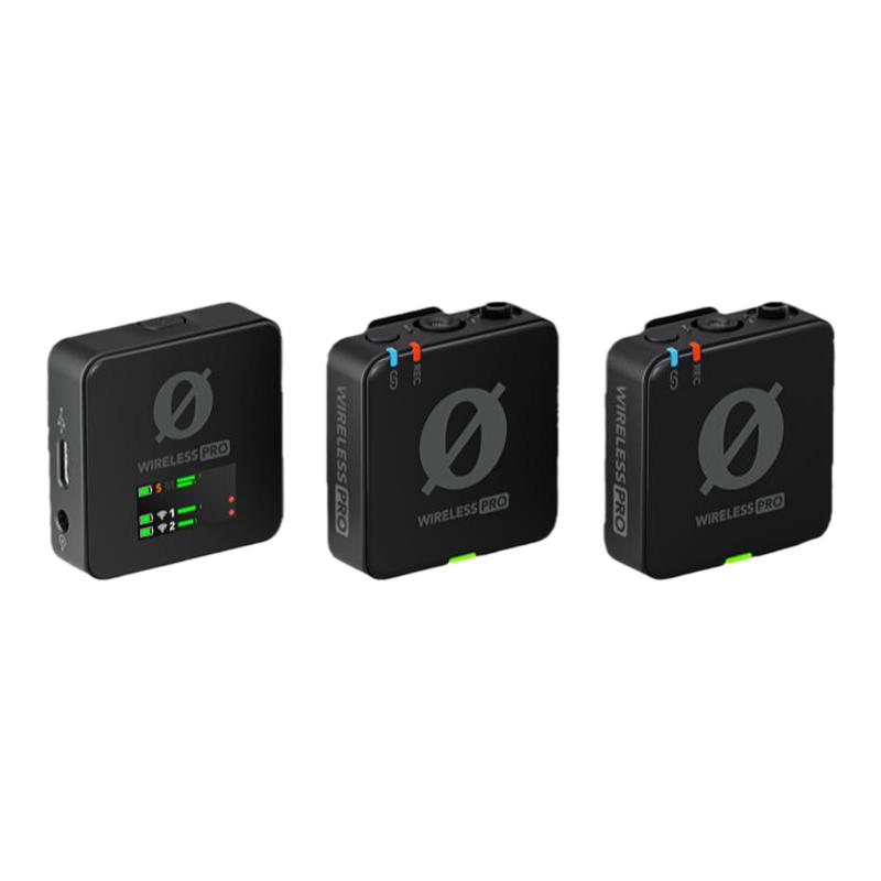 RODE罗德Wireless Pro无线麦克风领夹话筒手机相机直播收音小蜜蜂