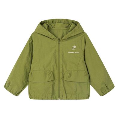 UCNOO与虫儿童外套2025春季新款女童连帽上衣春装男宝宝洋气夹克