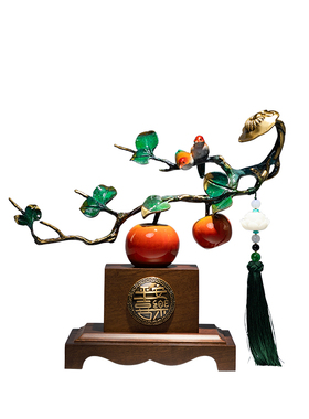 玄关装饰客厅酒柜博古架工艺品