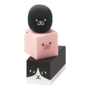 sunstar太阳星文具创意大赛优秀赏柴犬猫咪持续变型外观学生书写作业考试涂改创意趣味文具可爱动物海豹橡皮