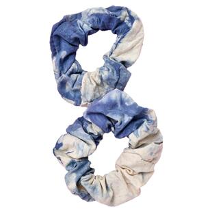 扎染发圈手工diy材料包蓝色颜料工具套装大肠头绳女简约头饰白胚