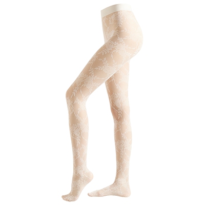 CALZEDONIA卡泽意袜花卉连裤袜