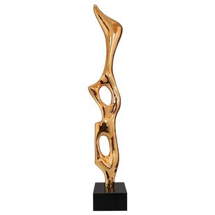 抽象人物雕塑轻奢高级感客厅玄关落地瘦高款细长型艺术摆件工艺品