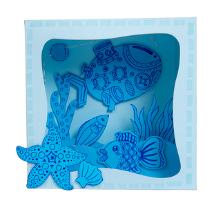 彩虹光影套盒手工diy儿童创意美术制作幼儿园装饰环境创设材料包