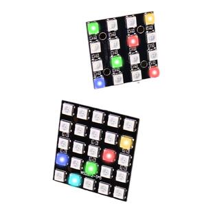 WS2812 5050 RGB LED 灯板 内置全彩驱动 幻彩灯开发板模块 LED灯