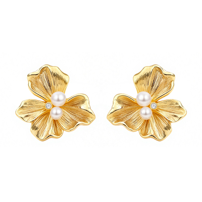 《浮生若梦》原创纯银复古耳钉