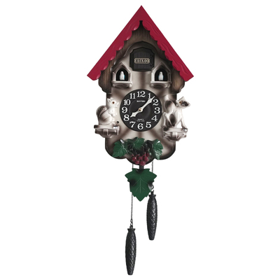 RHYTHM丽声4MJ418R06田园风挂钟