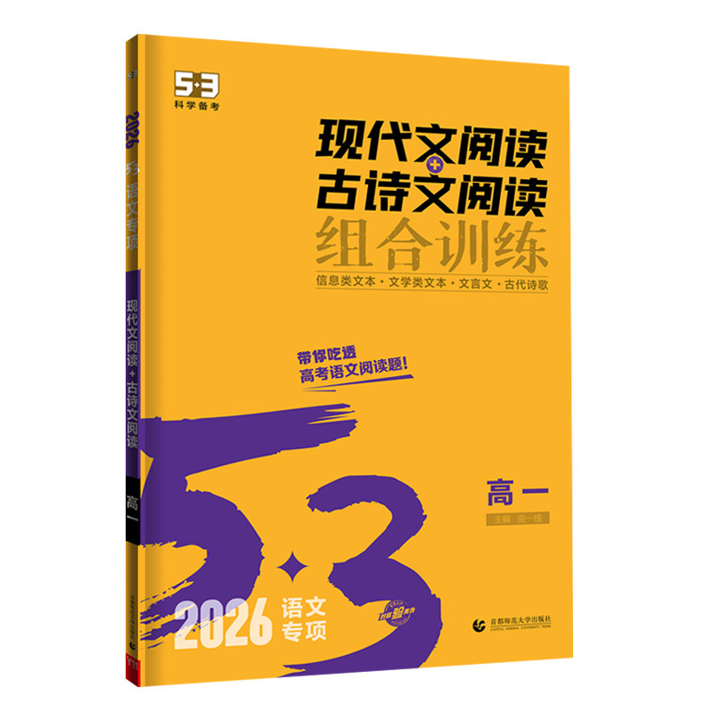 曲一线高中语文专项训练