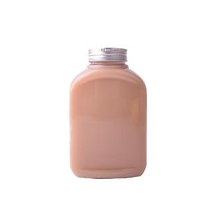 一次性饮料瓶350ml塑料瓶带盖鲜奶外卖奶茶瓶冷泡瓶塑料果汁打包