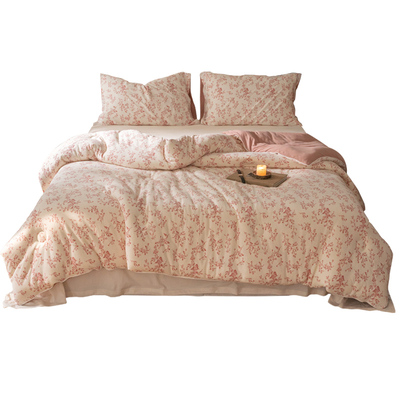 高级感牛奶绒丨冬天床上四件套