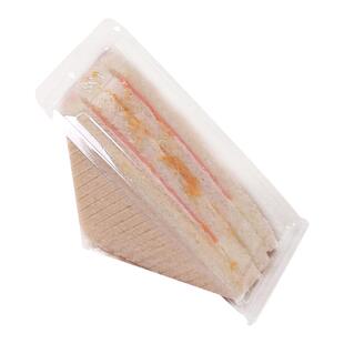 B023H935Z2516一次性塑料透明三文治三明治三角形打包密封包装盒