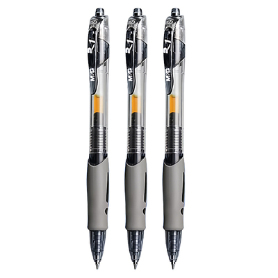 晨光gp1008按动中性笔蓝色小学生专用蓝笔初中生红黑色笔芯子弹头速干顺滑考试按压式圆珠笔签字笔水笔正品