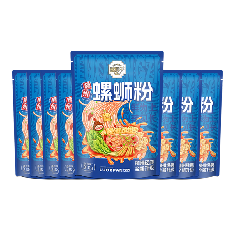 螺胖子柳州螺蛳粉小吃正宗螺蛳粉