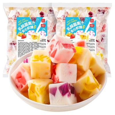 乳酸菌果汁夹心软糖多口味
