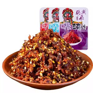 张飞重庆特产灯影豆腐丝即食零食