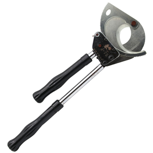 棘轮式剪线钳J40/52/75/95高压铠装电缆线缆剪刀电工钢绞线断线钳