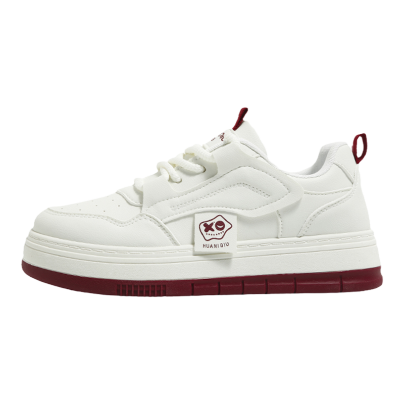 环球厚底小白鞋女款2025新款爆款秋季休闲百搭轻便运动软底板鞋子