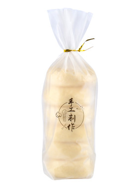 馒头包装袋纯手工制作磨砂包子