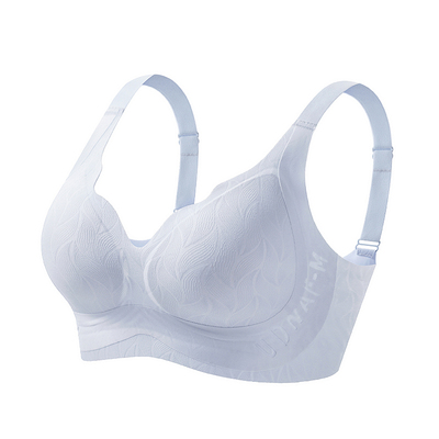 大码内衣大胸显小防下垂提拉文胸聚拢收副乳上托调整型胸罩女胖mm