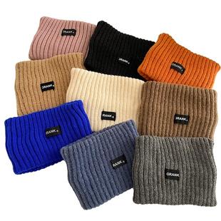 秋冬毛线针织宽边运动发带女2025新款月子头巾防风护额头保暖头套