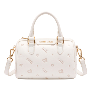 迪士尼包包女款式2026新款波士顿手提枕头轻奢小众高级感通勤斜挎
