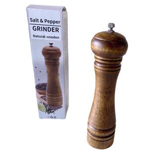 出口实木胡椒研磨器 手动磨胡椒粉海盐花椒陶瓷芯研磨