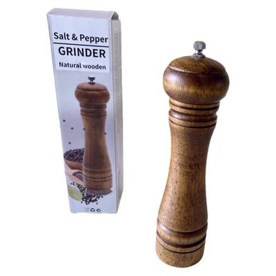 出口实木陶瓷芯胡椒研磨器