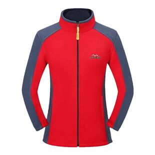 女士加厚加绒外套摇粒绒女装上衣妈妈棉袄抓绒衣春秋冬装新款卫衣