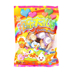 森和园雪丽糍棉花糖400g 什锦夹心甜筒雪糕杯独立儿童欢乐大礼包