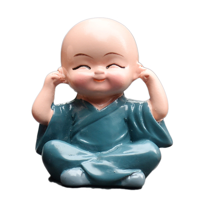 汽车摇摆保平安可爱风树脂工艺品