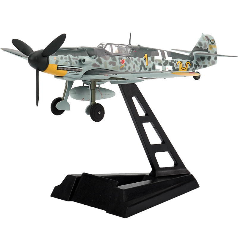 JC WINGS 1/72 BF 109G-6哈特曼轰炸机合金模型 JG 52, 1943