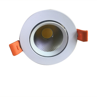 cob射灯led天花灯嵌入式家用客厅吊顶孔灯牛眼灯吸顶7w12过道筒灯