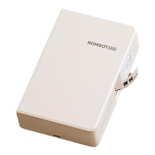 niimbot精臣N1工牌胸牌标签打印机铭牌姓名贴酒店餐饮名牌工号钥匙开关房卡小型热转印透明标签机定制贴纸