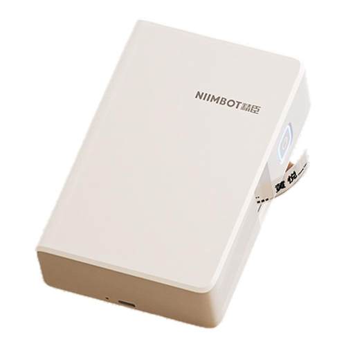 niimbot精臣N1工牌胸牌标签打印机铭牌姓名贴酒店餐饮名牌工号钥匙开关房卡小型热转印透明标签机定制贴纸