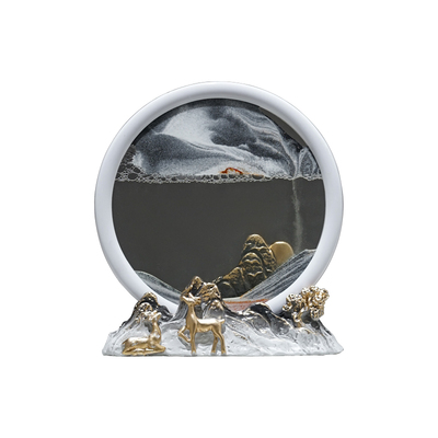 福禄山景流沙画创意沙漏