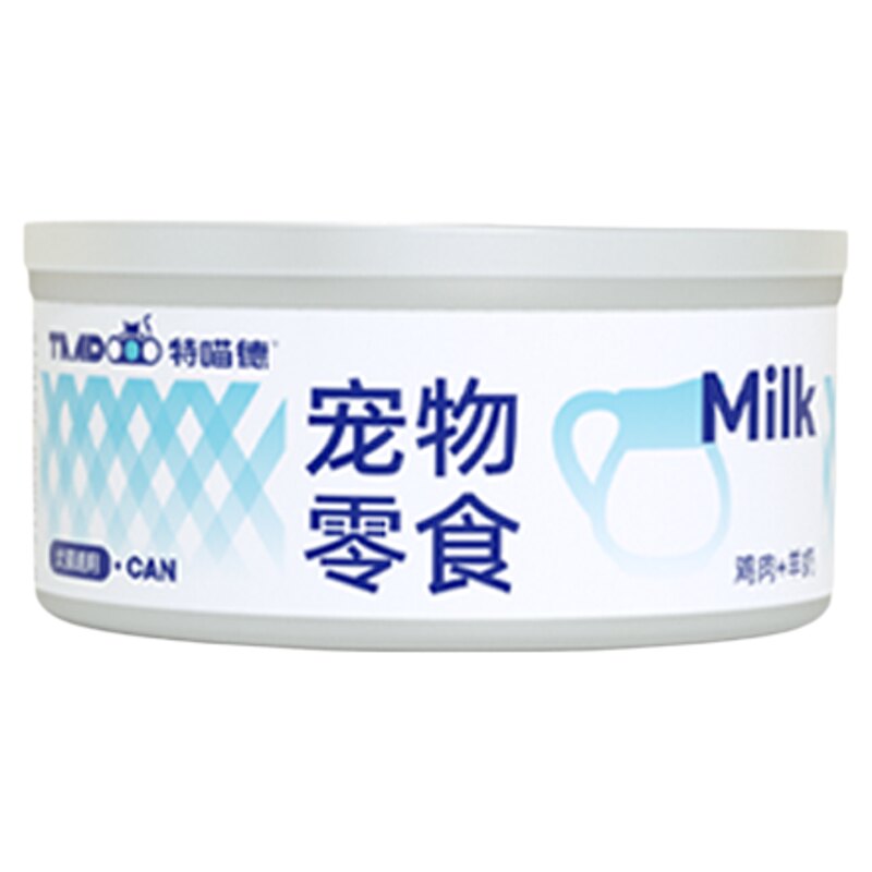 特喵德宠物零食罐头浓汤鸡丝罐