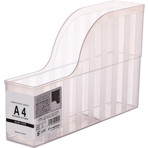 古谷屋日本进口家居日本进口桌面文件架办公室档案资料立式书靠A4纸书立文件夹收纳盒