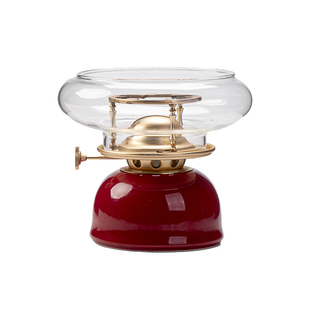 景德镇复古玻璃煮茶炉黑色陶瓷加热底座围炉煮茶温茶酥油灯烧水炉