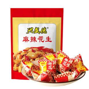 兴盛德手抓包麻辣花生米五香仁河南开封特产年货礼物下酒菜零食