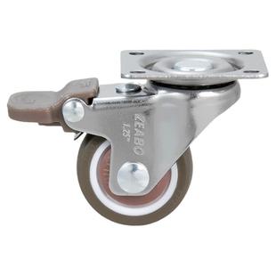 适用宜家诺顿餐桌万向轮饭桌轮子折叠桌脚轮刹车移动配件滚轮