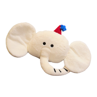 原创小象抱枕毛绒玩具长鼻玩偶公仔沙发靠枕床头靠垫客厅装饰摆件