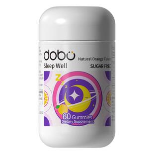 dobo多波欧褪黑素睡眠软糖退黑素睡眠片sleep闪睡片gaba褪黑色素
