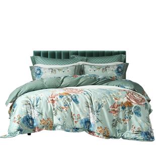 【专柜同款】富安娜四件套全棉纯棉床单被套秋冬床品套件 瑞玉堂