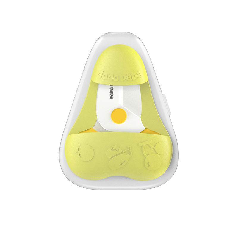 dodopapa爸爸制造婴儿辅食剪刀宝宝专用儿童外出便携食物陶瓷剪刀