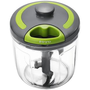 佐优蒜泥神器家用手动拉蒜器捣蒜器打蒜蓉大蒜压搅碎机拉绞搅蒜器