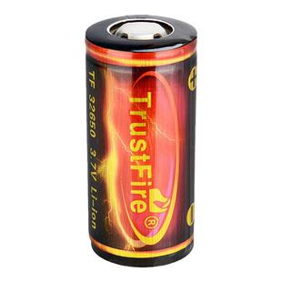 TrustFire26650 32650锂电池手电筒3.7V高平头可充电电池