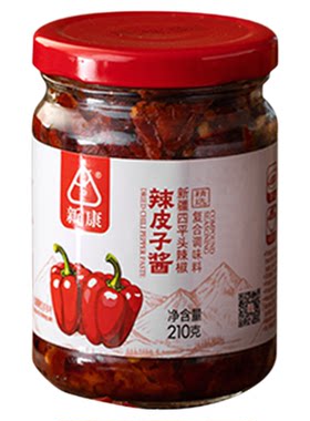新鲜日期新疆新康辣椒丝拌饭辣椒酱下饭菜拌面香辣酱特产辣皮子酱